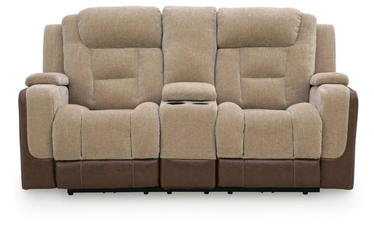 Ultimax Power Reclining Loveseat with Console