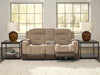Ultimax Power Reclining Loveseat with Console