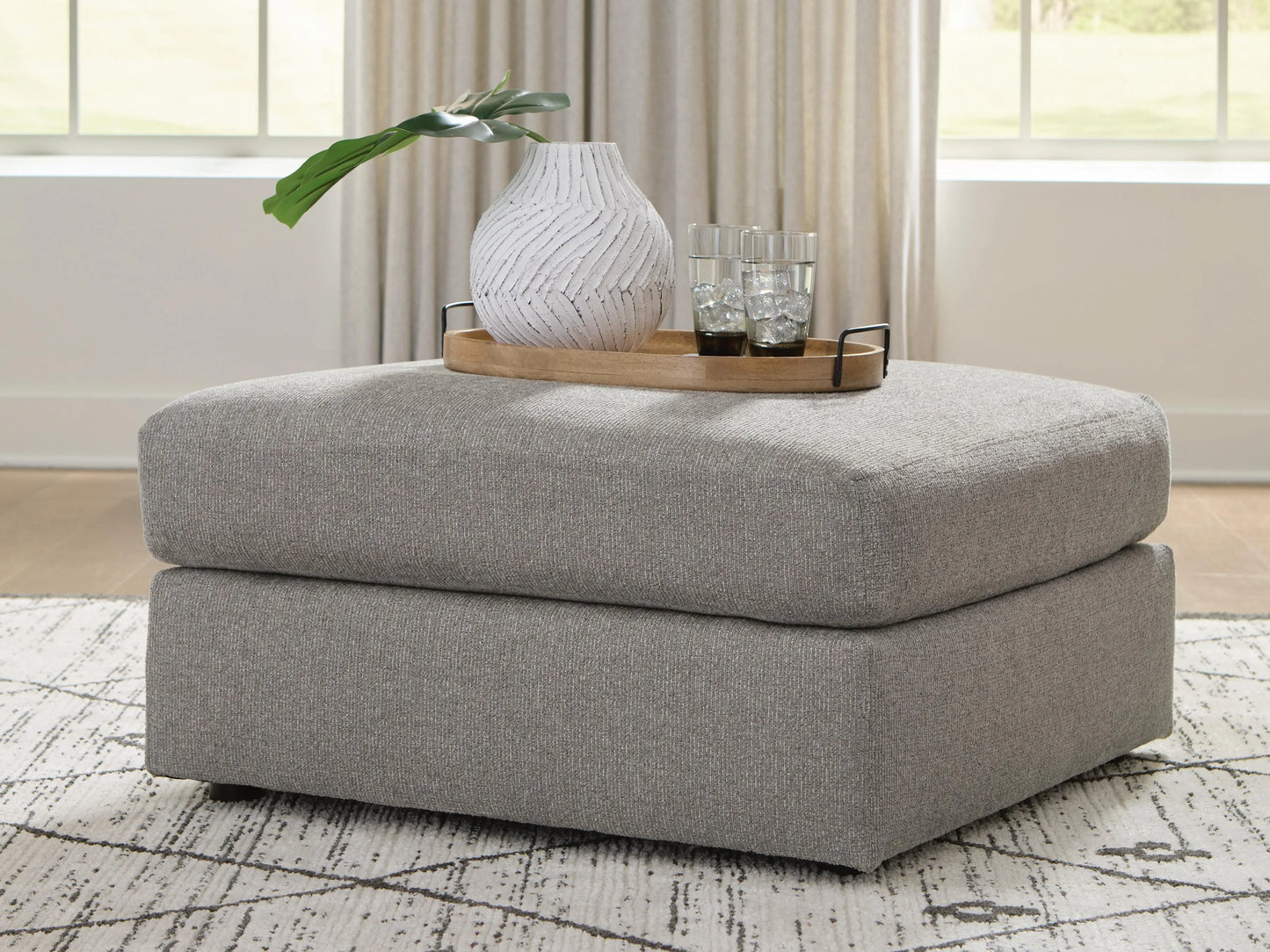 Lindon Oversized Accent Ottoman
