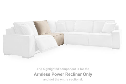 Carceri Armless Power Recliner