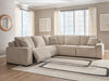 Carceri 5-Piece Power Sectional Reclining Sofa