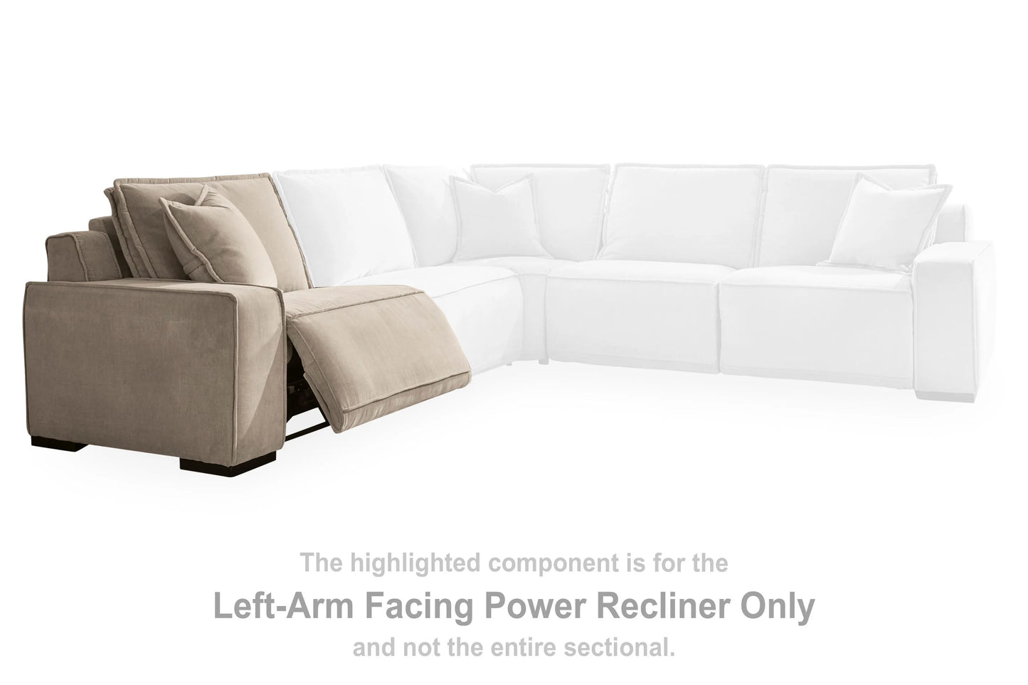 Carceri Left-Arm Facing Power Recliner