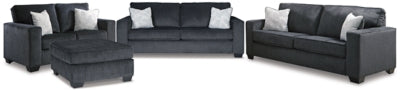 Sofá cama, sofá, loveseat y otomana Altari