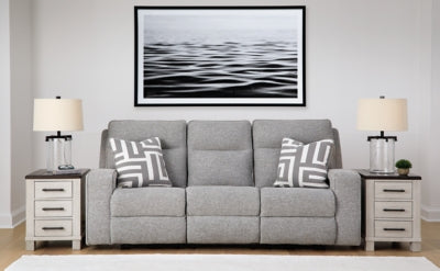 Sofá reclinable eléctrico Biscoe