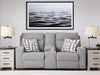 Biscoe Power Reclining Loveseat with Console
