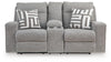 Biscoe Power Reclining Loveseat with Console