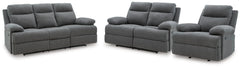 Tarrant Reclining Sofa, Loveseat and Recliner