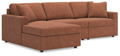 Seccional de 3 piezas Modmax con chaise longue