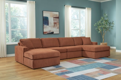 Seccional Modmax de 4 piezas con chaise longue