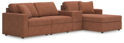 Seccional Modmax de 4 piezas con chaise longue