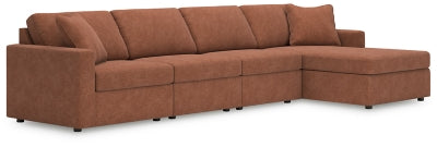 Seccional Modmax de 4 piezas con chaise longue