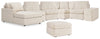 Modmax 6-Piece Sectional with Chaise and Ottoman