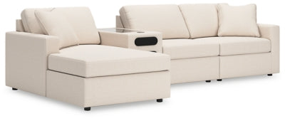 Seccional Modmax de 4 piezas con chaise longue