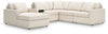 Seccional Modmax de 6 piezas con sistema de audio y chaise longue