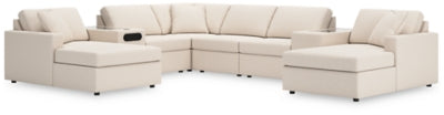 Seccional Modmax de 8 piezas con chaise longue