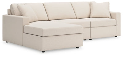Seccional de 3 piezas Modmax con chaise longue