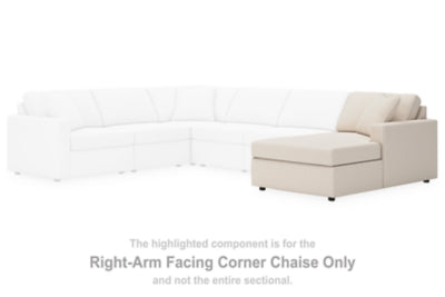 Chaise longue esquinera con brazo derecho Modmax