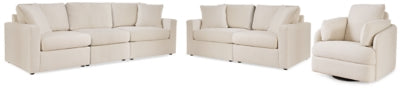 Sofá seccional de 3 piezas, loveseat seccional de 2 piezas y sillón reclinable giratorio Modmax