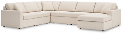 Seccional Modmax de 6 piezas con chaise longue