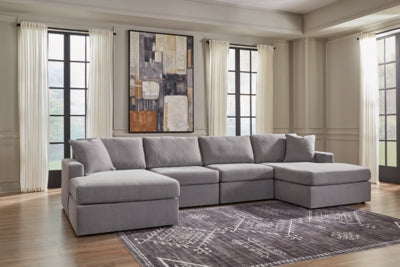 Seccional Modmax de 4 piezas con chaise longue