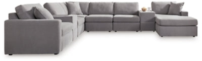 Seccional Modmax de 8 piezas con chaise longue