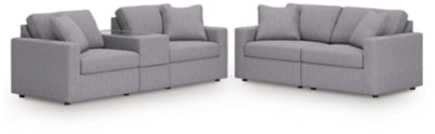 Modmax 3-Piece Sectional Sofa and 2-Piece Sectional Loveseat
