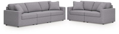 Modmax 3-Piece Sectional Sofa and 2-Piece Sectional Loveseat