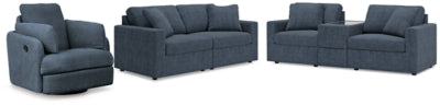 Sofá seccional de 3 piezas, loveseat seccional de 2 piezas y sillón reclinable giratorio Modmax
