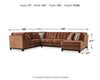 Laylabrook 3-Piece Sectional with Chaise