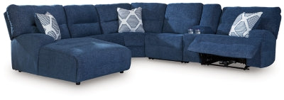 Seccional reclinable eléctrico de 6 piezas con chaise longue Acklen Place