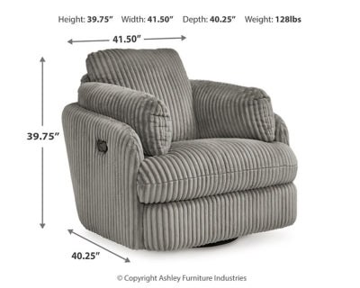 Sillón reclinable giratorio Tie-Breaker