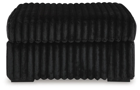 Midnight-Madness Oversized Accent Ottoman