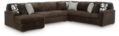 Seccional de 4 piezas con chaise longue Midnight-Madness