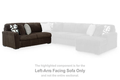 Sofá con brazo izquierdo Midnight-Madness