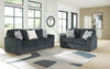 Midnight-Madness Sofa and Loveseat