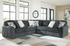 Midnight-Madness 5-Piece Sectional
