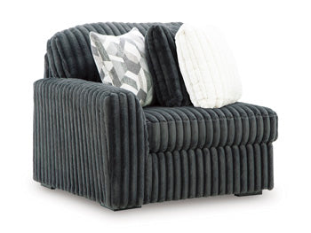 Midnight-Madness Left-Arm Facing Corner Chair
