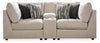 Loveseat seccional de 3 piezas Kellway