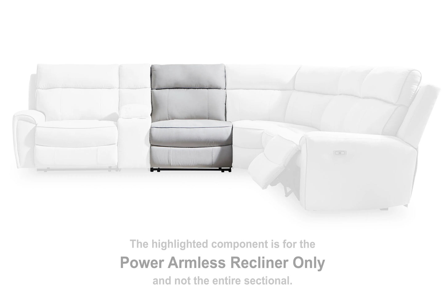 Grafton Pike Power Armless Recliner