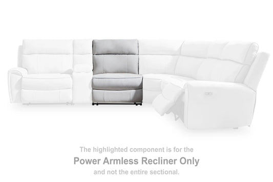 Grafton Pike Power Armless Recliner