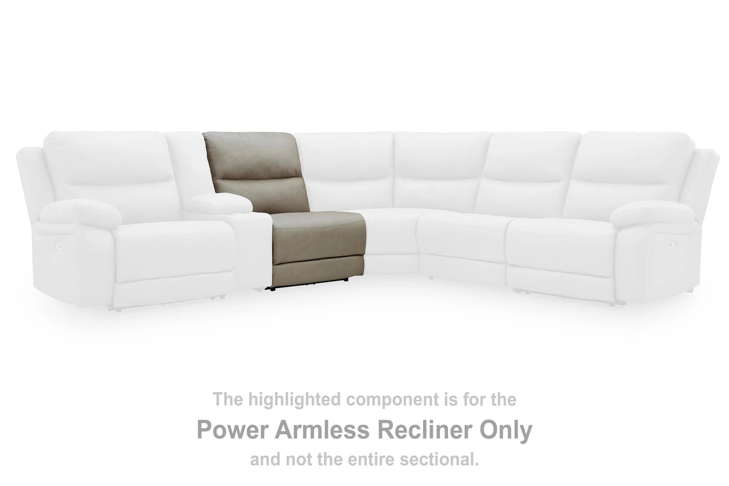 Brannigan Power Armless Recliner
