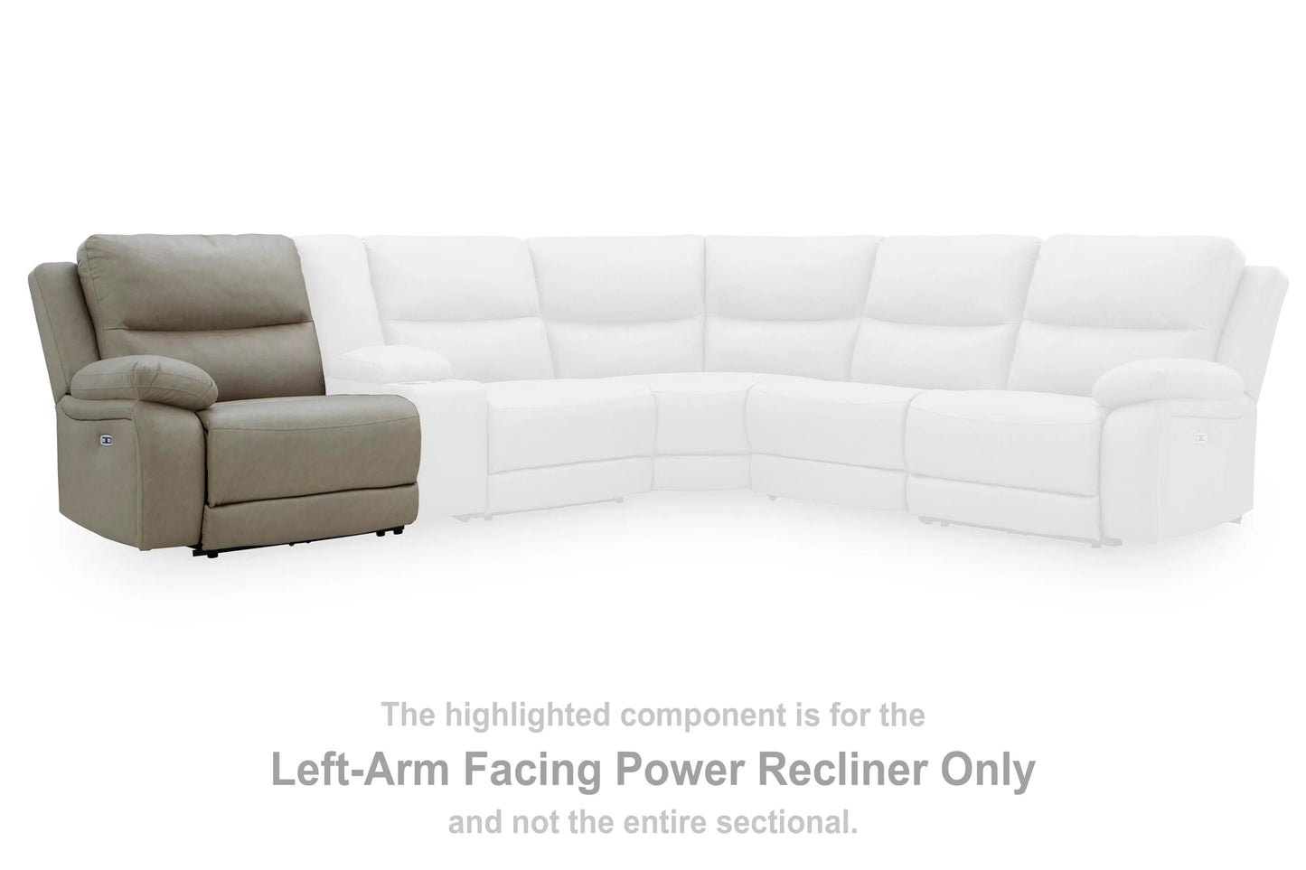Brannigan Left-Arm Facing Power Recliner
