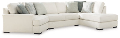 Seccional de 3 piezas Flynndale con chaise longue