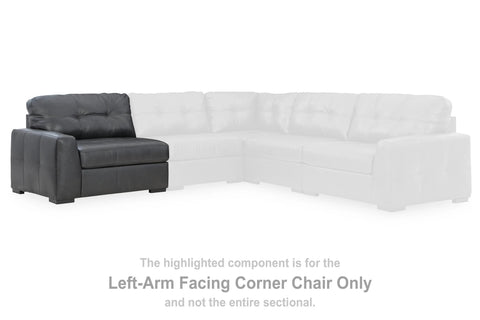 Brindley Pier Left-Arm Facing Corner Chair