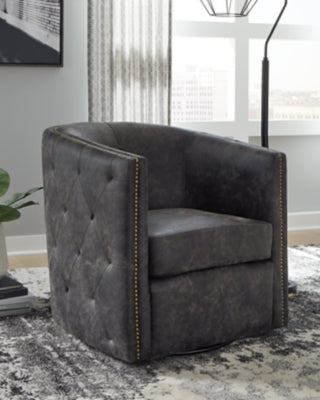 Silla giratoria decorativa Brentlow