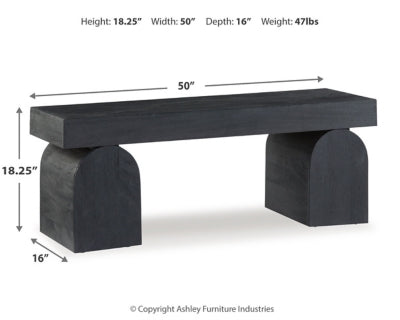 Banco decorativo Holgrove