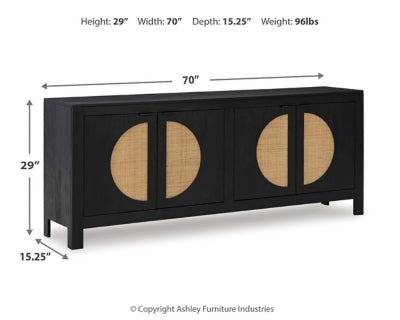 Gabinete de acento Cliffiings