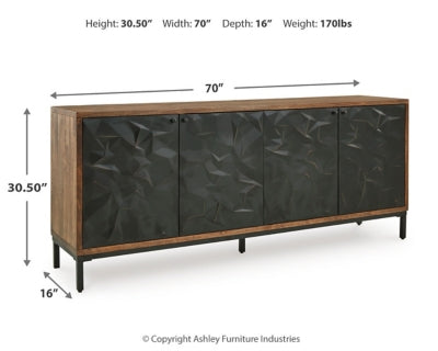 Gabinete decorativo Dorannby