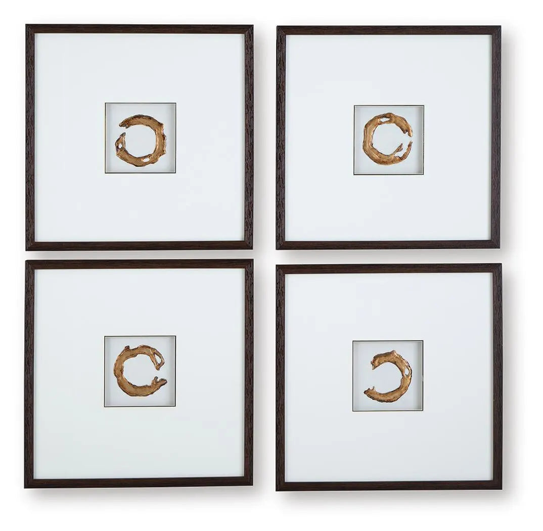 Dallbourne Wall Art (Set of 4)