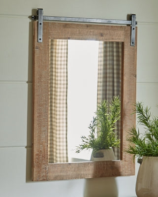 Espejo con acento Lanie